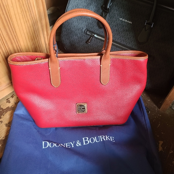 Dooney and Bourke Red Santel - Picture 1 of 4